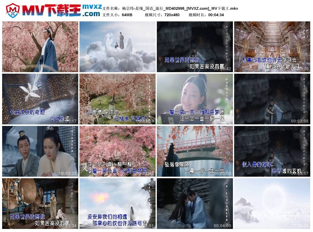 杨宗纬-是缘_国语_流行_MD402998